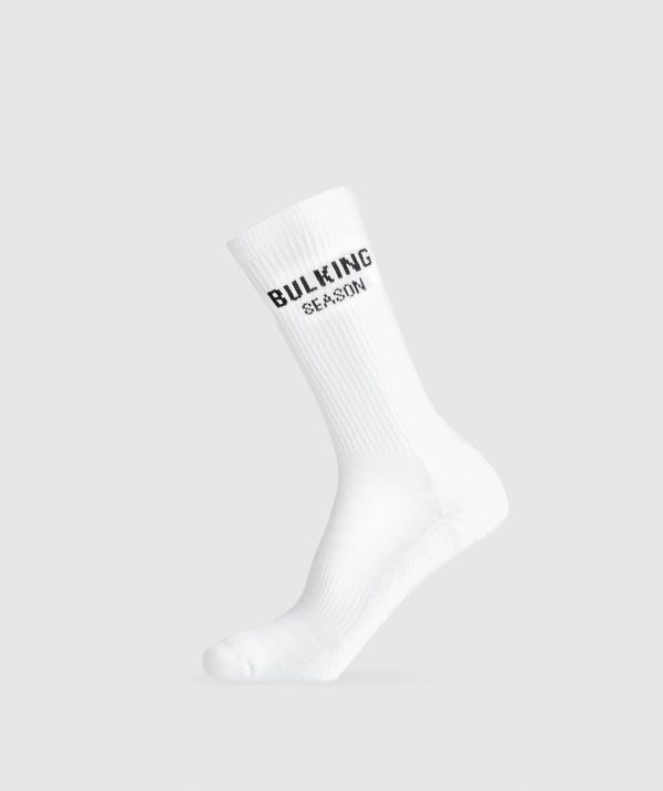 Graphic Bulking Season Crew Sock Single