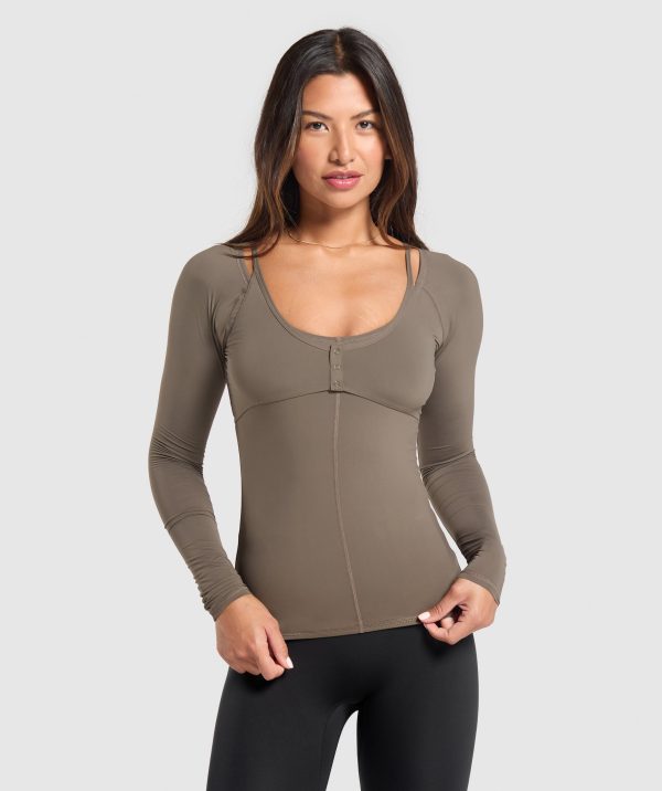 Rest Day Buttery Soft Long Sleeve Top