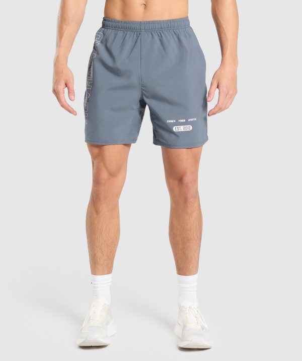 Fitness Graphic Shorts