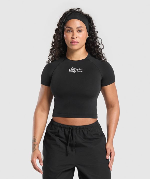 Built In The Weight Room Baby Tee