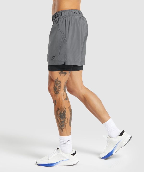Sport 5" 2 in 1 Shorts