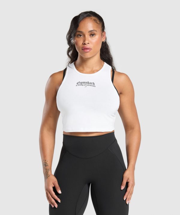 Lifting Essentials Cropped Tank