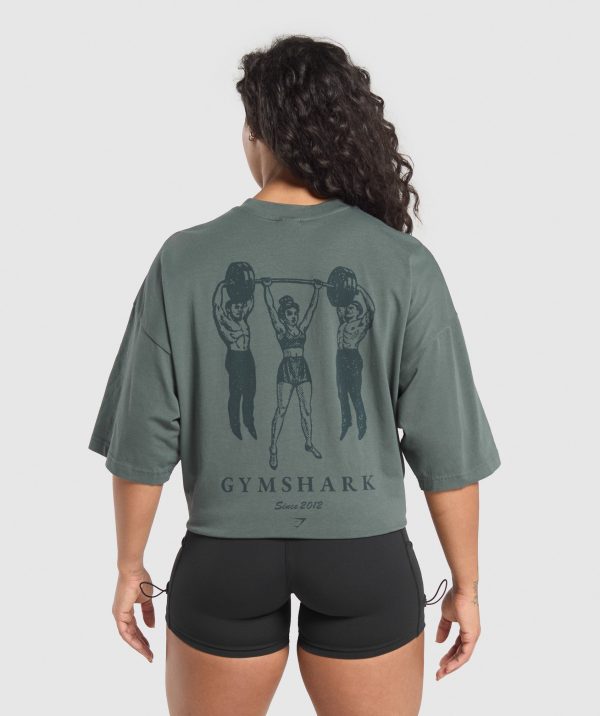 Retro Lifting Oversized T-Shirt