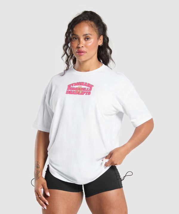Dumbells & Deadlifts Oversized T-Shirt