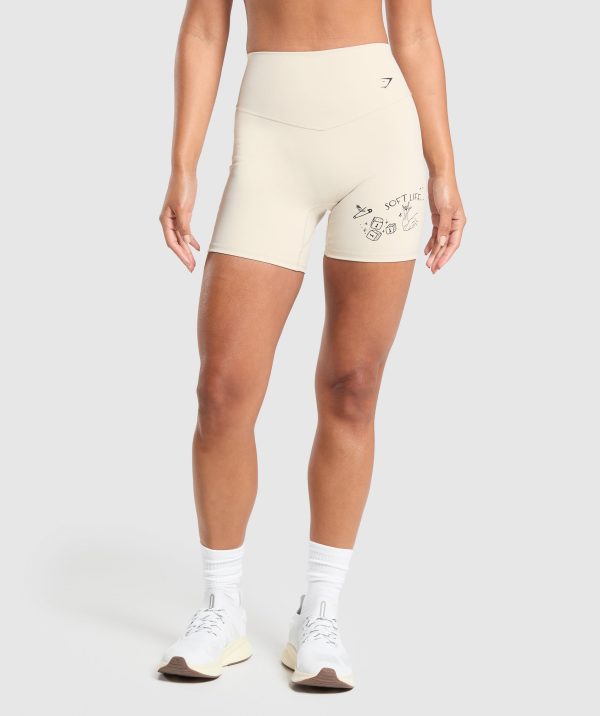Elevate Tattoo Graphic Shorts