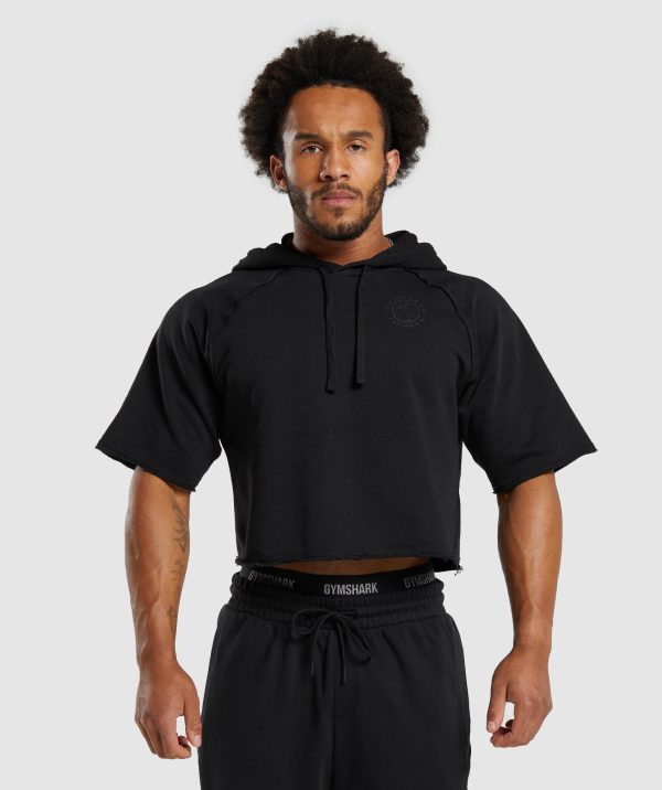 Legacy Short Sleeve Crop Hoodie