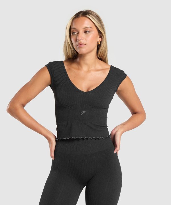 Lux Seamless Crop Top