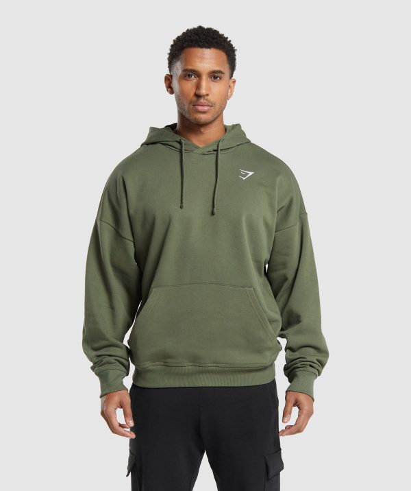 Crest Oversized Hoodie