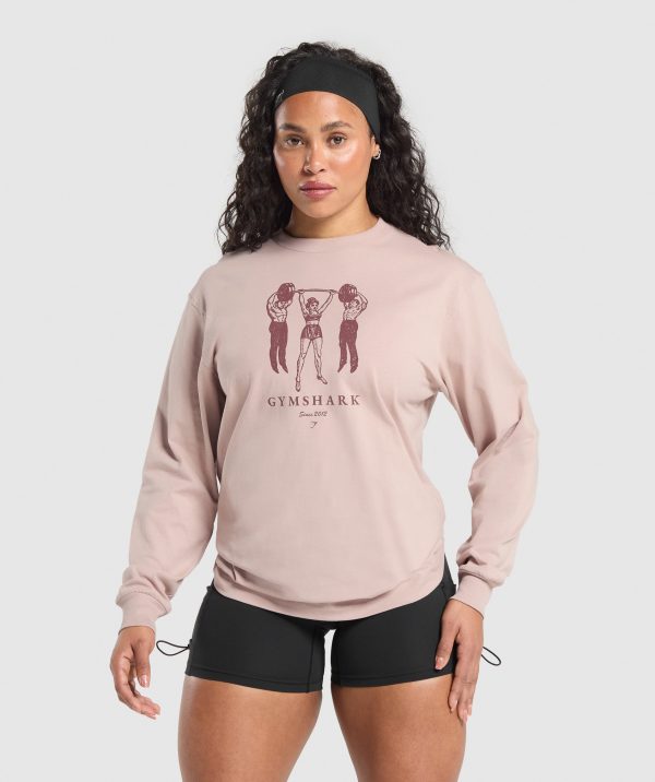 Retro Lifting Long Sleeve T-Shirt
