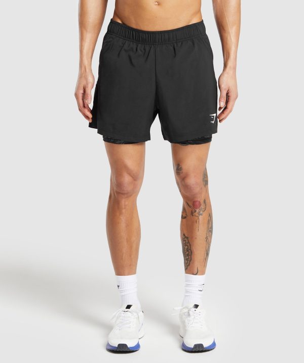 Sport  5" 2 in 1 Shorts